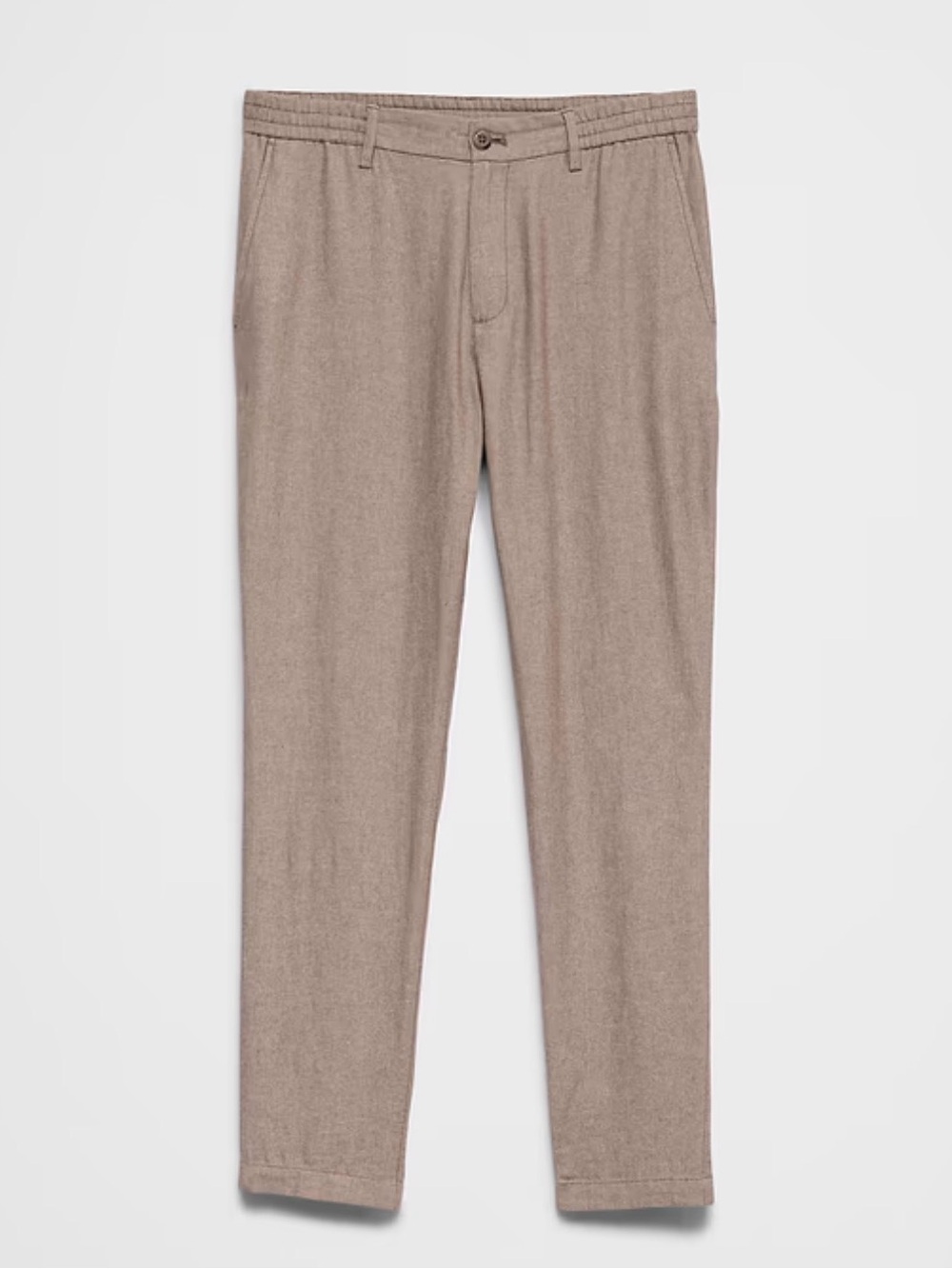 Banana Republic Athletic Fit Linen Blend Pants Men’s 29x32 Taupe Brown Neutral